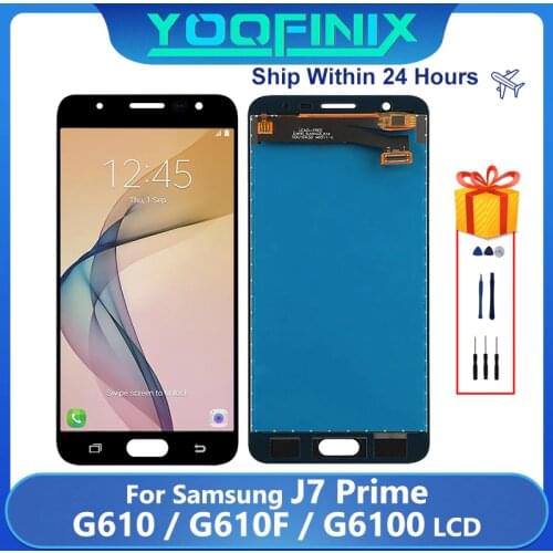 Original For Samsung Galaxy J7 Prime LCD Display Touch Screen Digitizer For On Nxt On7 Prime G610M/DS Display Replacement Parts