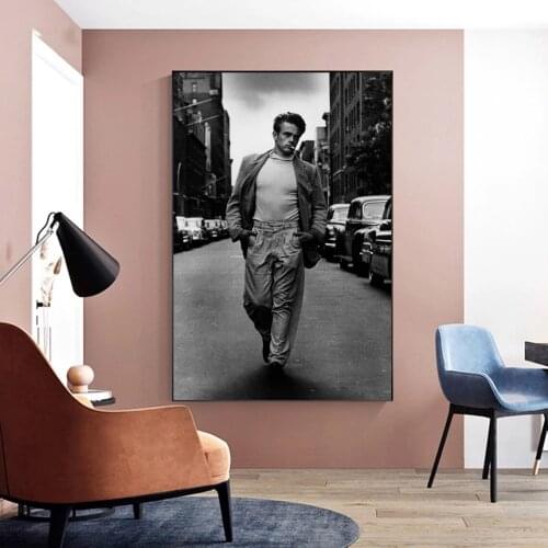 James Dean Poster Music Star Singer Hip Hop Rap Canvas Print Wall Painting Home Decoration (No Frame)