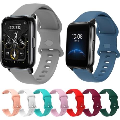 22mm Silicone Watchband For Realme Watch 2/PRO Breathable Replacement Bracelet Wristband for For Realme Watch S/Pro New