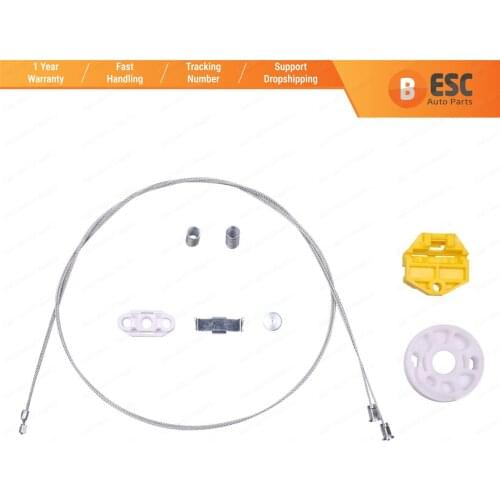 ESC Auto Parts EWR594 Electrical Power Window Regulator Repair Kit Rear Left or Right Door for Opel Vauxhall Zafira 1998-2008