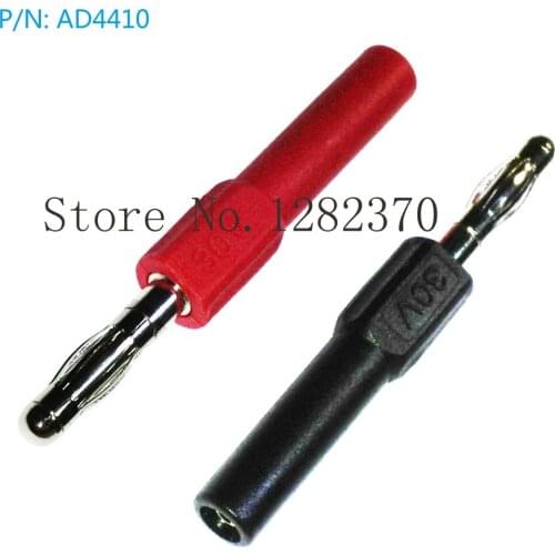 [SA] AD4210 4mm female revolution 2mm banana plug adapter Adaptor --50pcs/lot