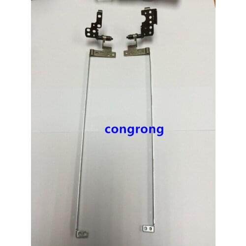 Left & Right LCD Screen Hinges Fit For Lenovo for IdeaPad Y580 Notebook Replacements LCD Hinges