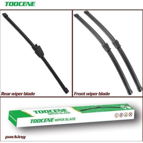 Front And Rear Wiper Blades For Renault Modus / Grand Modus 2004 - 2016 Windshield Windscreen Auto Car Accessories 28+26+12