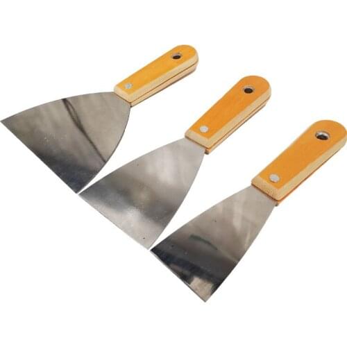 Putty knife spatula renovation shovel cleaning knife car putty scraper tool putty knife putty mixing iron sheet