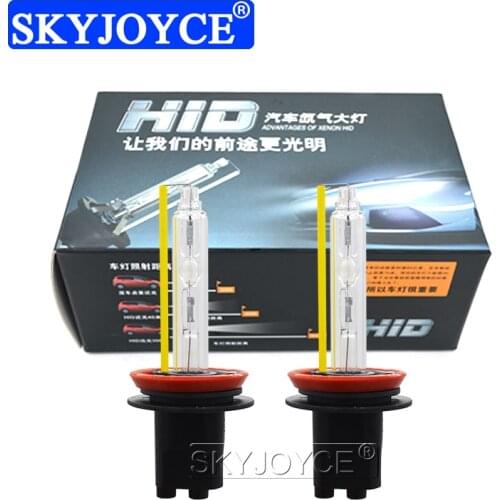 SKYJOYCE 55W 5500K High Bright AC HID Xenon Bulb Lamp H1 H3 H7 H8 H11 9005 HB3 9006 HB4 9012 D2H For 12V Car Headlight Fog Light