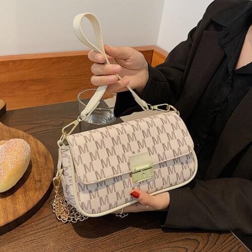 Crossbody Bags Female Purses and Handbags Fashionable PU Lady Chain Bags Famous VIP Luxury Brand Design Womens Shoulder Bags