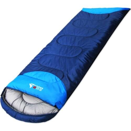 Waterproof Travel Envelope Sleeping Bag Camping Hiking Case Blue Saco De Dormir Bolsa De Dormir Lazy Bag Playa Accesorios Camp