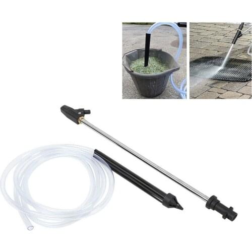 High Pressure Washer Sand Wet Blasting Blaster Hose Nozzle For Karcher K Series/1/4 push-in connector pressure washer