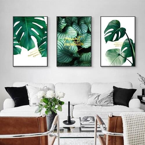 Green Plants Full Of Vitality Pictures Transform Your Bedroom Canvas Printings Wall Art Pictures For Living Room Home Decoration