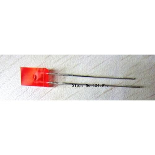 2*5*7 red to red rectangle LED light-emitting diode Light Beads