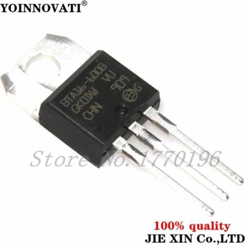 50pcs/Lot BTA16-600B BTA16-600 BTA16 600V 16A TO-220 IC Best quality