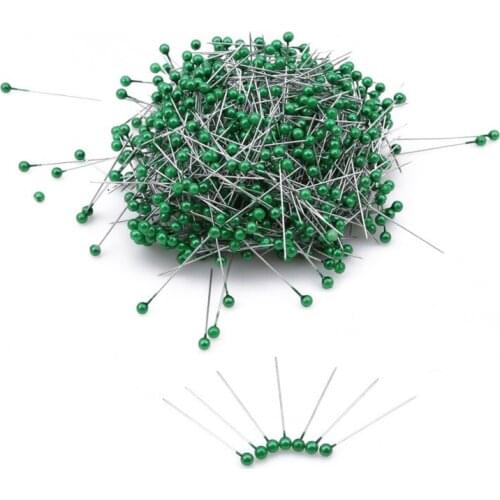 800pcs DIY High Quality Bulk Pearlite Needle Pearl Pin Manual Positioning Needle Coloured Bead Needle