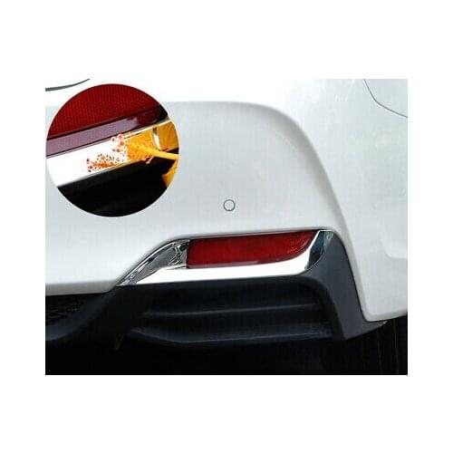 ABS Chrome Rear Fog Light Lamp Cover Trim 2pcs For Toyota Avalon 2019 - 2020