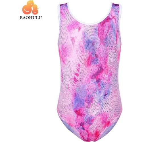 BAOHULU Toddler Girls Ballet Dress Athletic Dance Leotards Dress Ballet Gymnastics Leotards Acrobatics for Kids Dance Wear