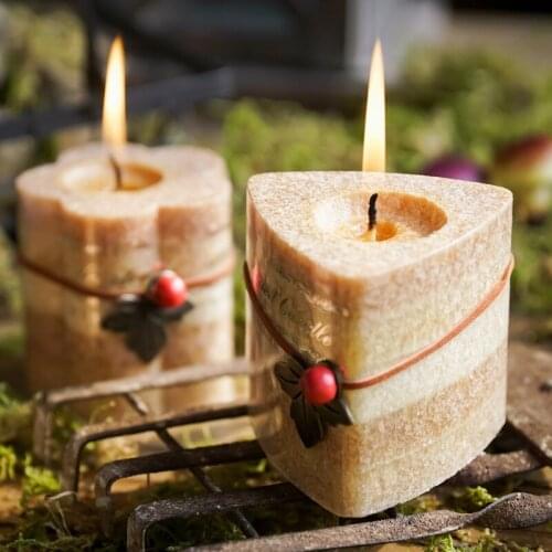 Handmade Smokeless Scented Candles Calm Mind Help Sleep Purify Air Aromatherapy Holiday Party Decoration Hand Gifts