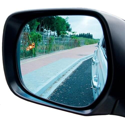Side Blind Spot Mirror Radar detector sensor Driving Security LED Warning for Land Cruiser Prado LX570 LX45D GX400 GX460