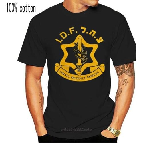Israel Army Defense Forces Idf T-Shirts High Quality 100% Cotton. 2020 Cool Tees