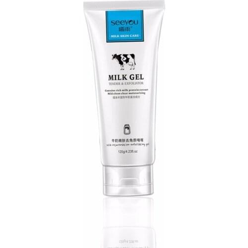 Natural Milk Facial Cleanser Face Wash Cleaning Deep Cleaning Moisturizing Brightening Shrink Pores Oil-Control