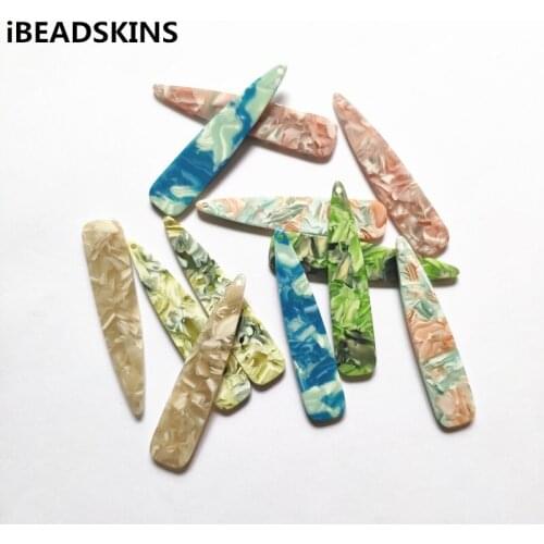 New arrival! 54x12mm 100pcs/lot drop-shape charm for Earring accessories,Earring parts,Jewelry Findings DIY