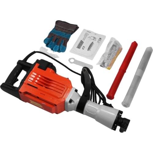 New 3600w Electric Demolition Jack Hammer With 2 Chisels Concrete Breaker HD