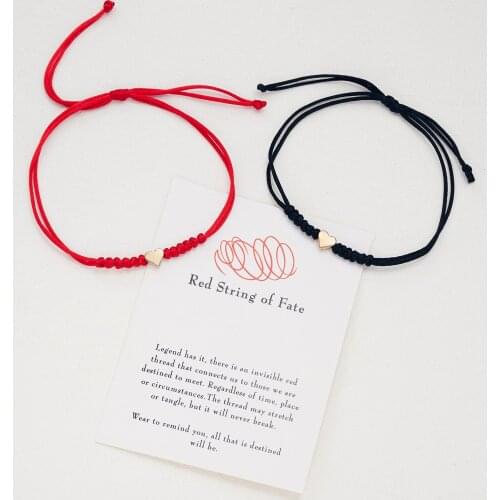 Handmade Braided Rope Bracelet Bangle Woven String Adjustable Bracelet For Couple Women Men Lady Girls Boys Valentines Day Gift