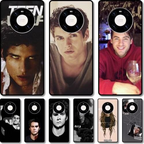 Teen wolf roles Phone Case For Huawei mate 40 30 10 20 40 8 9 Lite Z Pro RS black cell shell