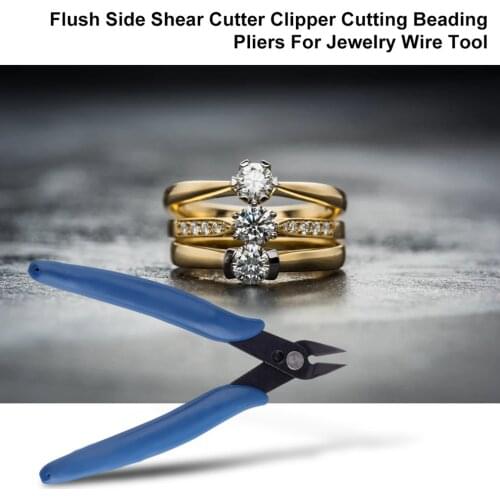 1PC Multifunction Split Ring Opener Pliers Jewelry Beading Crimping Crimper Pliers Tool With Mini Diagonal Pliers DIY Hand Tools