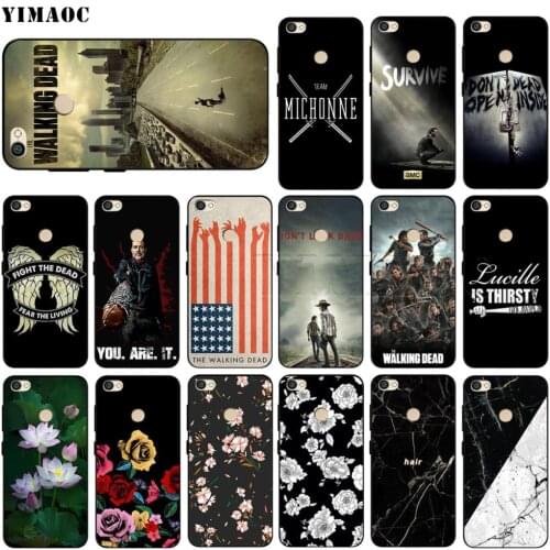 The Walking Dead Case for Xiaomi Redmi Note 4 4x 4A 5 5A 6 7A 8 8T Pro Prime Plus K20 K30 Poco X2