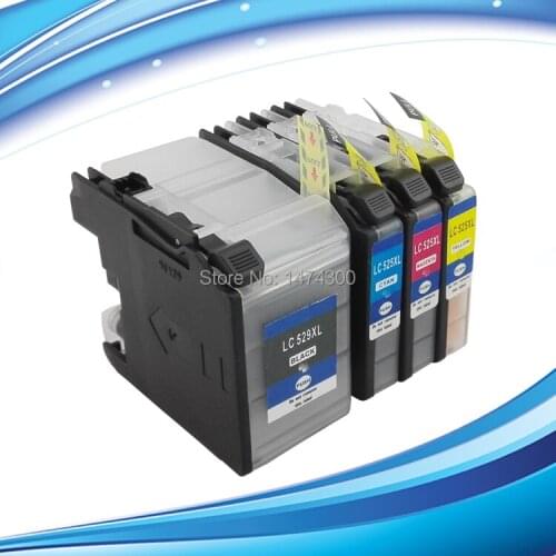 XIMO Full Set of Compatible Inkjet Cartridge for LC529XL LC525XL