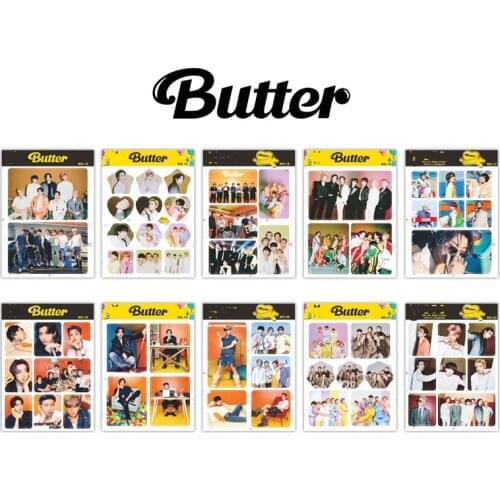 10pcs/pack Korea Sticker Stray Kids Fashion Kpop Cute Bangtan Boys Star Idols Sticker Kawaii Stationery Notebook Decor Fans Gift