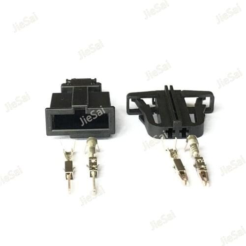 2 pin License plate lamp car door connector Trunk lights Horn Sensor Plug for VW Audi Skoda 3B0972712 3B0972702