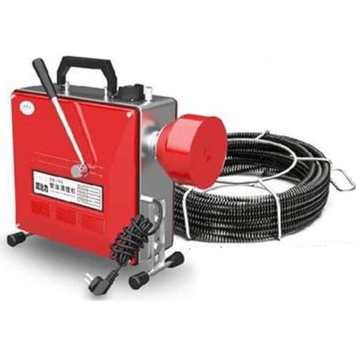 2200W GQ-150 Electric Pipe Dredge Machine Professional Household Sewer Tool Automatic Toilet Floor Drain Dredge