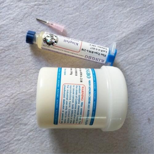 Promotions!! Kingbo RMA-218 bga Solder Flux Paste Solder 100g for SMT Reballing+10CC RMA 218