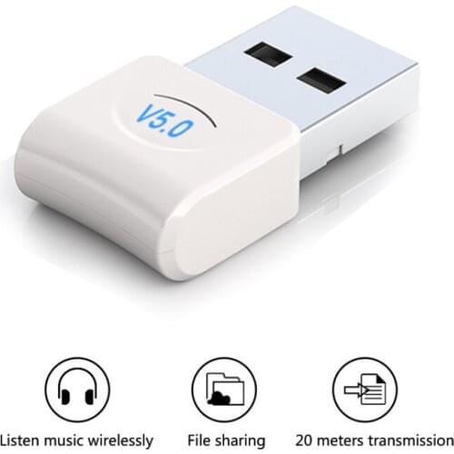 Wireless Audio Receiver Transmitter USB Computer Bluetooth Adapter 5.0 Audio Receiver Transmitter For TV PC car Driver-Free