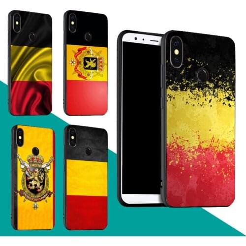 Belgium Coat of Arms Flag Case For Xiaomi Redmi Note 9 7 8 Pro 9S 8T 9A 9C Mi Note 10 Lite A3 For POCO X3 F2 Pro