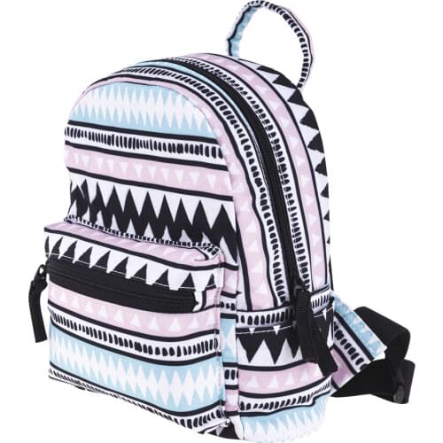 Children School Bag Cartoons Cute Boy And Girls Mini Bakpack Tooth Casual Small School Bag Stripe Kawaii Bag For Women