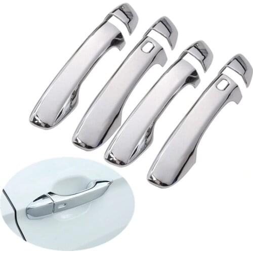 For Seat Tarraco 2018 2019 2020 2021 Chrome Door Handle Cover Trim Sticker Overlays Car Styling Accessories