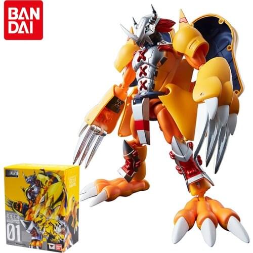 Bandai Original Digivolving Spirits 01 Wargreymon Action Figure Anime Model Doll Decoration Collection Toy Birthday Gift Boxed