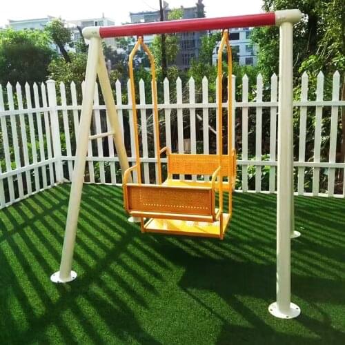 Outdoor baby swing chair playground childrens plastic slide garden toys seat kids monkey bars set children child swing nest Q16