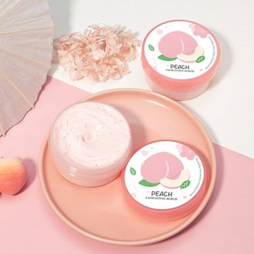 90g Honey Peaches Facial Cleaning Pores Skin Care Cream Facial Exfoliation Removes Stacked Dead Skin Care Gel
