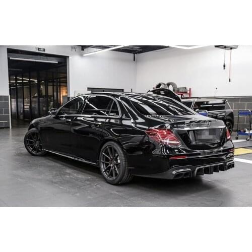 Sexy2021 W213 Fit for Benz E-class 260300w238ecoupe Carbon Fiber Babos Front Side Shovel Rear Lip Tail