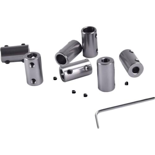 D14L25 Aluminum Alloy Coupling Bore 8x8mm 6x6mm Diameter 16mm Length 25mm 3D Print Part Flexible Shaft Coupler Stepper Motor