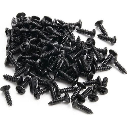 New 50Pcs Guitar Bass Pickguard Mounting Screws For ST TL LP SG Guitar