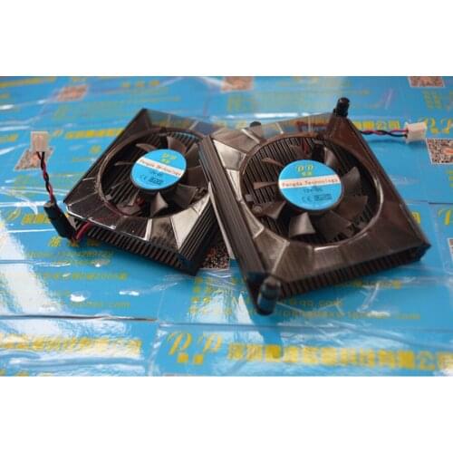 NEW 60MM 80mm pitch fan 60*58*13MM DC12V 0.08A Graphics card fan with heat sink 2pin