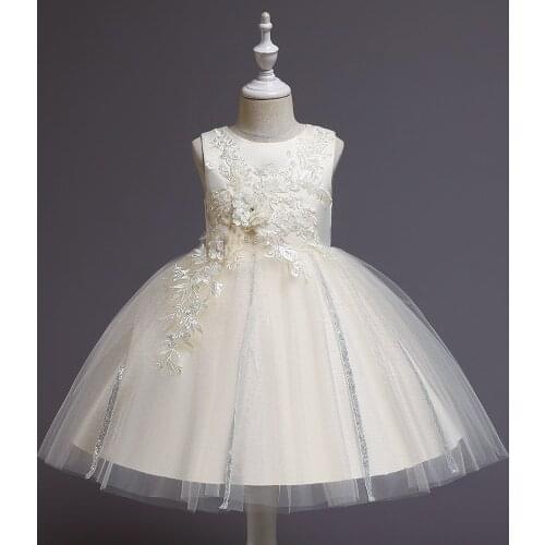 Girl Dress 2021 Formal Kid Wedding Dresses For Girls Clothes Party Princess Vestidos 4 5 6 810 year birthday Tutu Dress