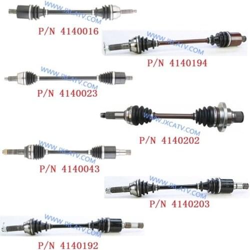 Half Shaft CV Axle Drive Shaft Assembly for POLARIS RANGER 500 4x4 2x4 RANGER 700 4x4 6x6 & POLARIS RANGER 800 4x4 6x6