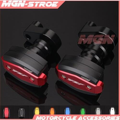Motorcycle CNC Crash Pad Frame Slider Protection Guard For YZFR6 YZF-R6 YZF600 YZF 600 2006 2007 06 07