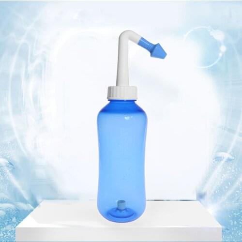 Adults Children Nose Wash System Pot Sinus & Allergies Relief Rinse Neti 500mL 95AE