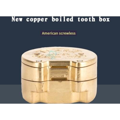 Dental Lab Non-stick Plaster Denture Flask Press Compress Flask On Acrylic Partial Denture Work