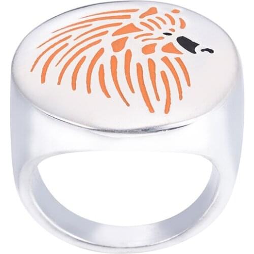 Cane Corso ring with color selection enamel jewelry lovers and owners-Pet